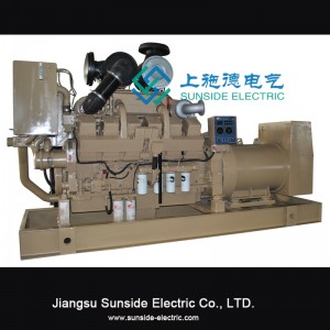 Máy phát điện diesel ba pha Cummins 250kVA chạy bằng động cơ NT855A