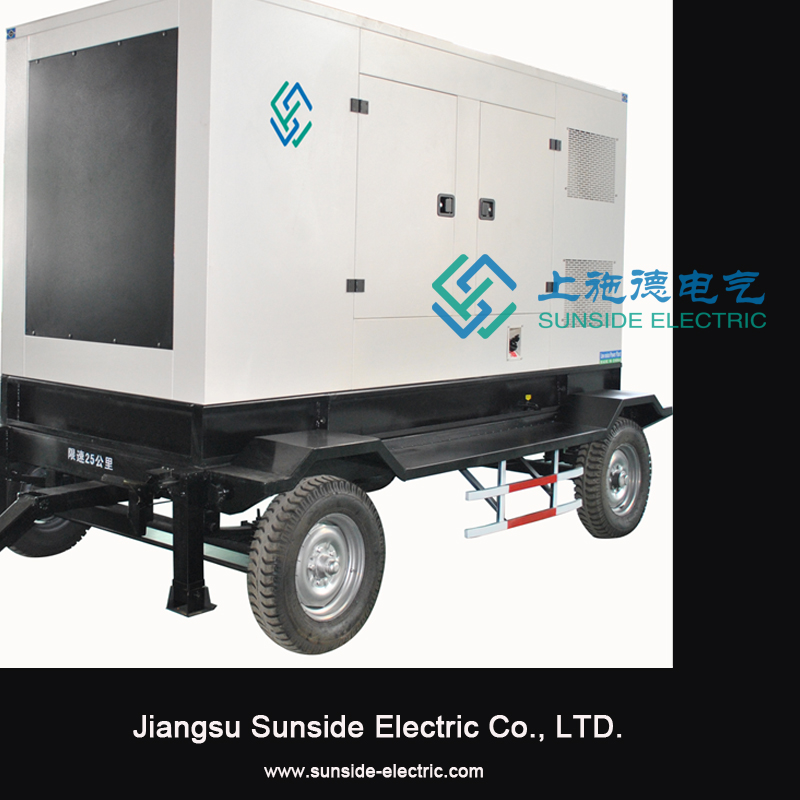 Máy phát điện trailer 50kVA Cummins